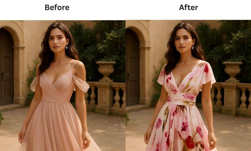 vidnoz ai before and after image