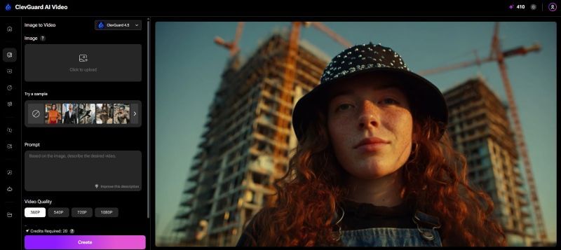 upload the source image