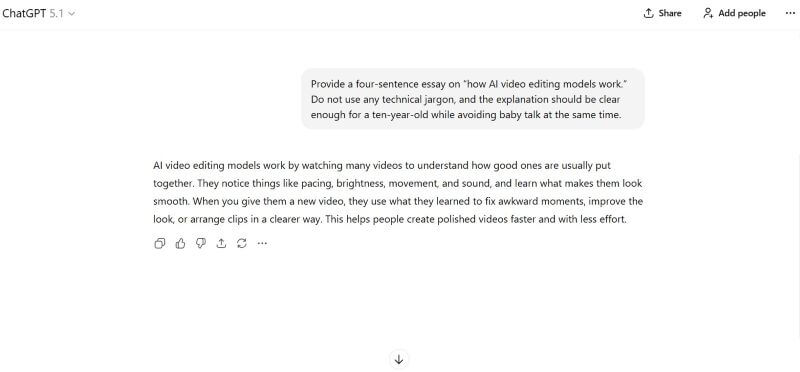 gpt
5 1 following instructions