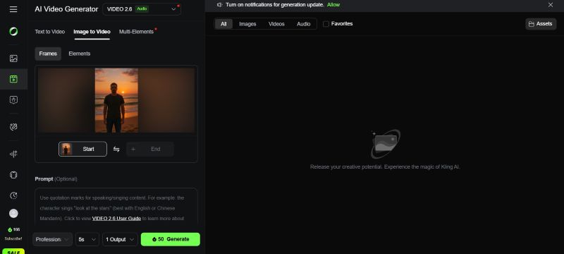 generate video from image 