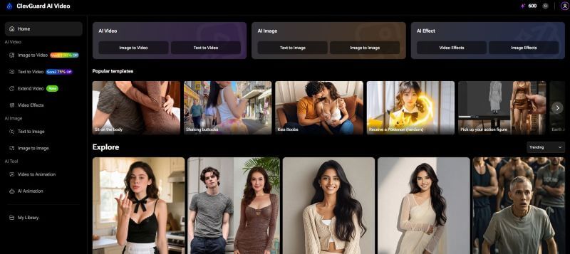 access text to image feature