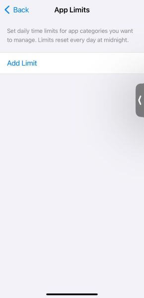 access screen time on your iphone