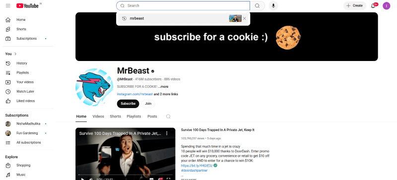 access subscriber details