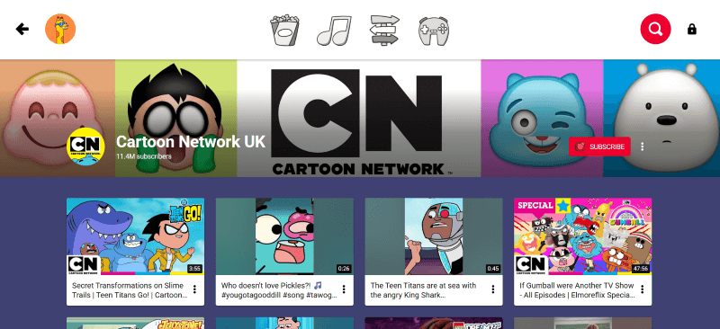 search for the unwanted channel