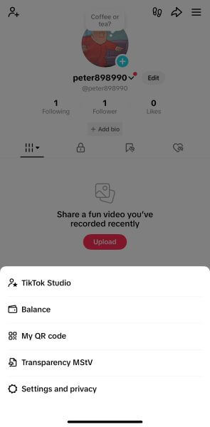 tiktok settings and privacy