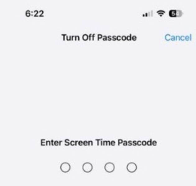 enter the password