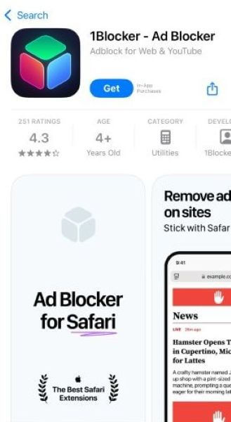 1blocker homepage
