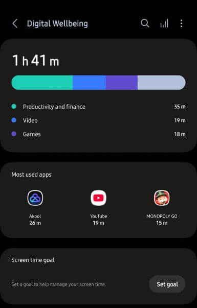 set a time limit on youtube access