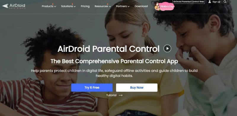 airdroid parental control app
