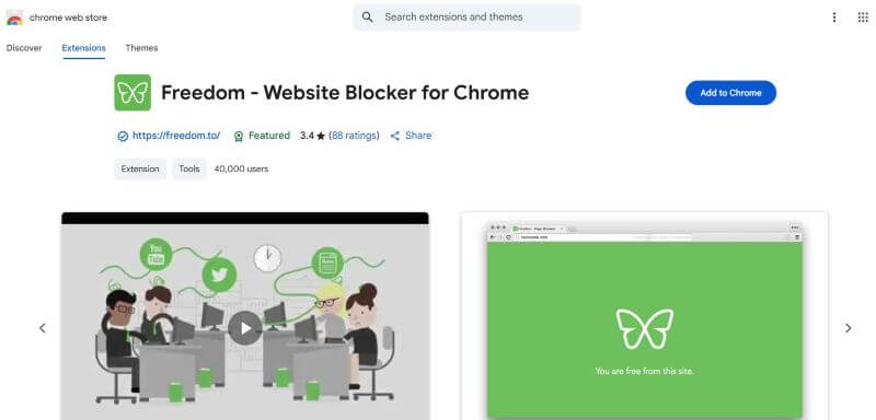 install freedom extension