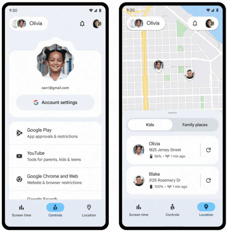family link geofencing