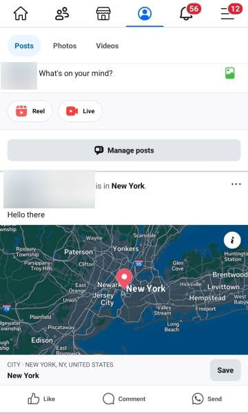 access the photos of a person