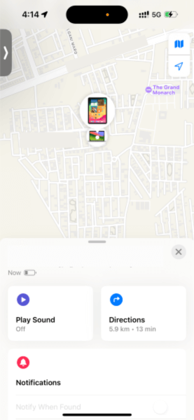 access the live location