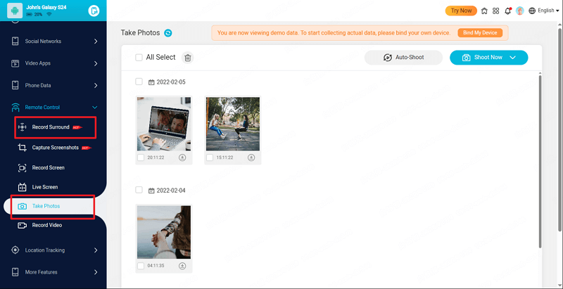 kidsguard pro record surrounding