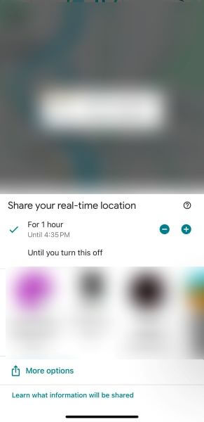 share google location