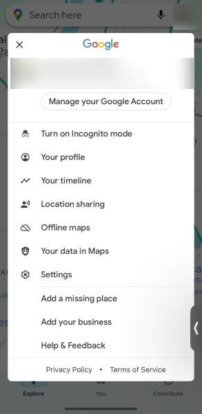 access timeline feature