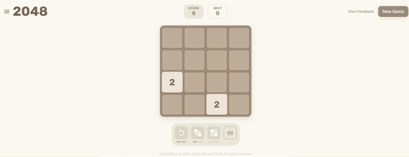 2048 by gabriele
circulli game