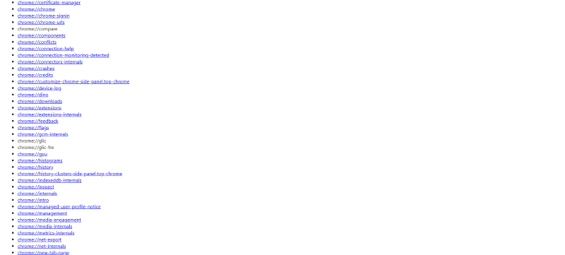 access chrome traffic