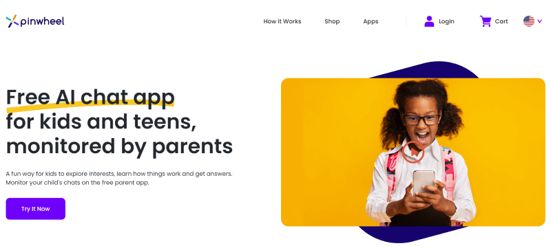 pinwheelgpt homepage