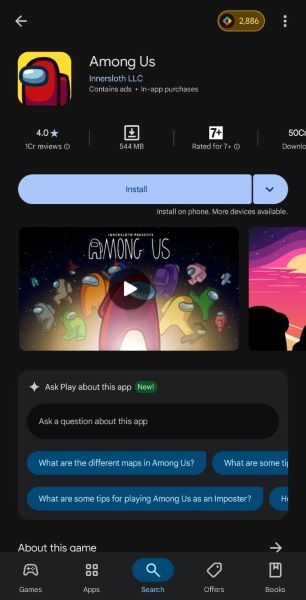 among us game for kids