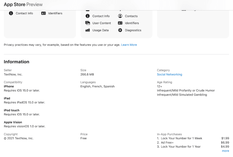 apple app store rating