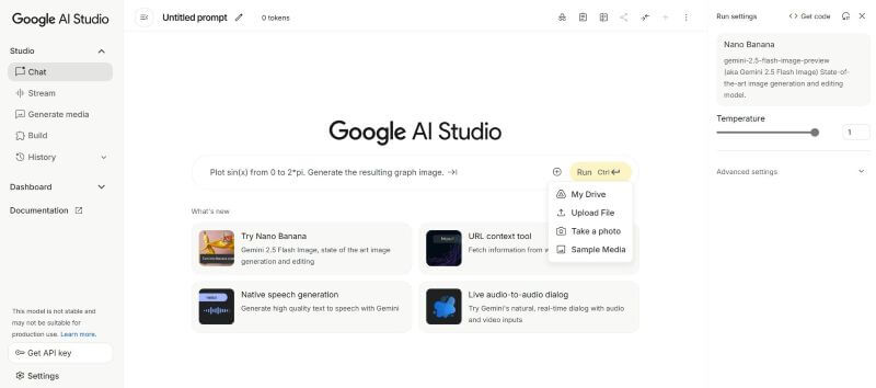 upload an image file