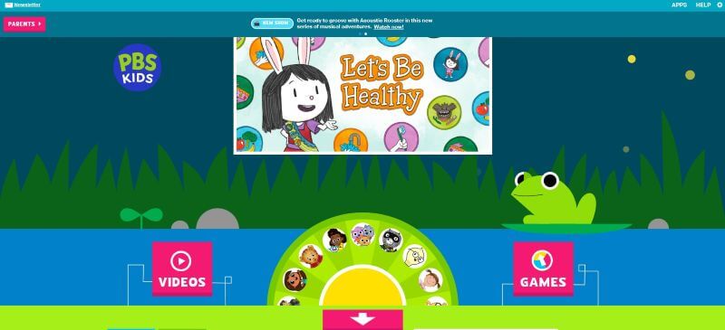 pbs kids homepage