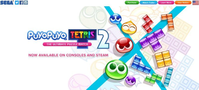 puyo puyo tetris 2 homepage