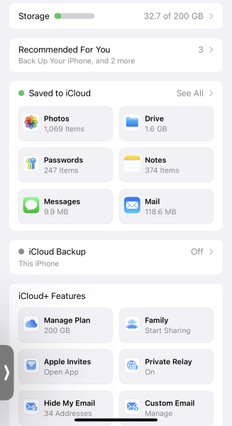 access the messages app