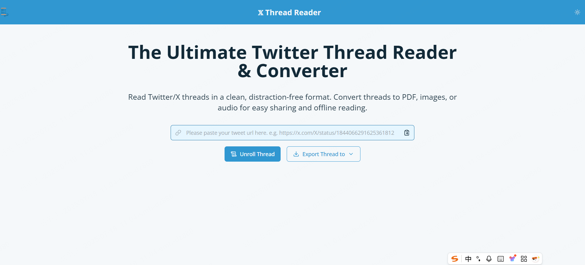 Thread Reader Ap twitter viewer
