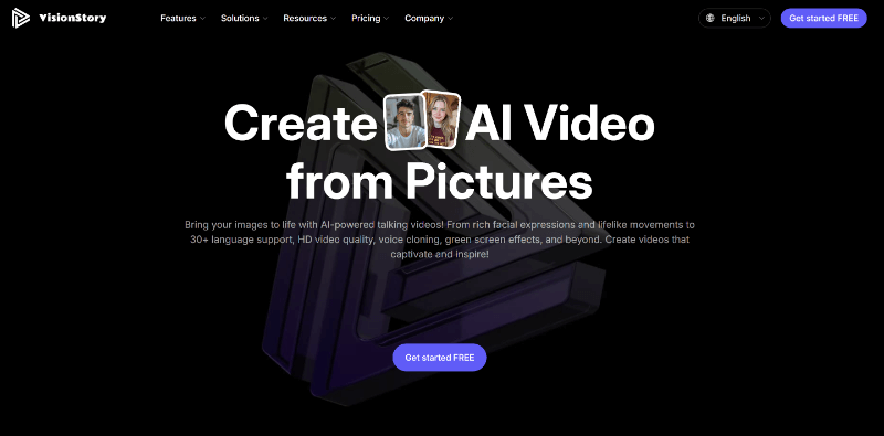 visionstory homepage