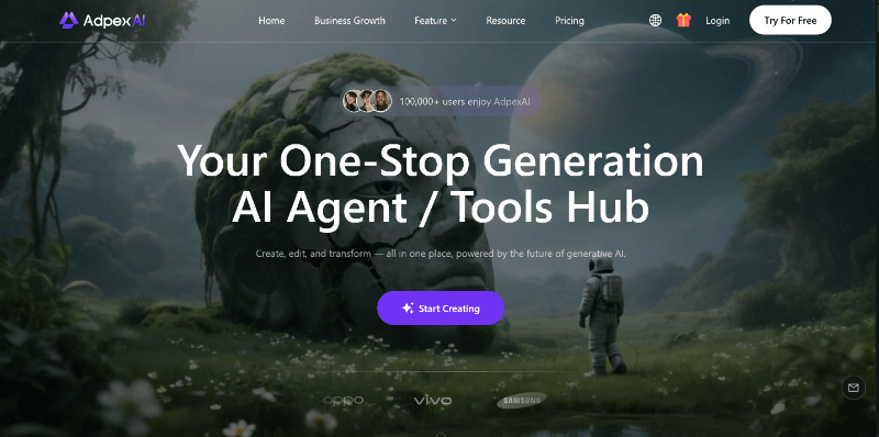 adpexai homepage