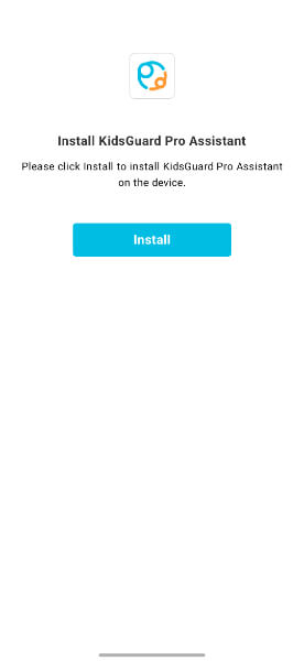 install kidsguard pro assistant