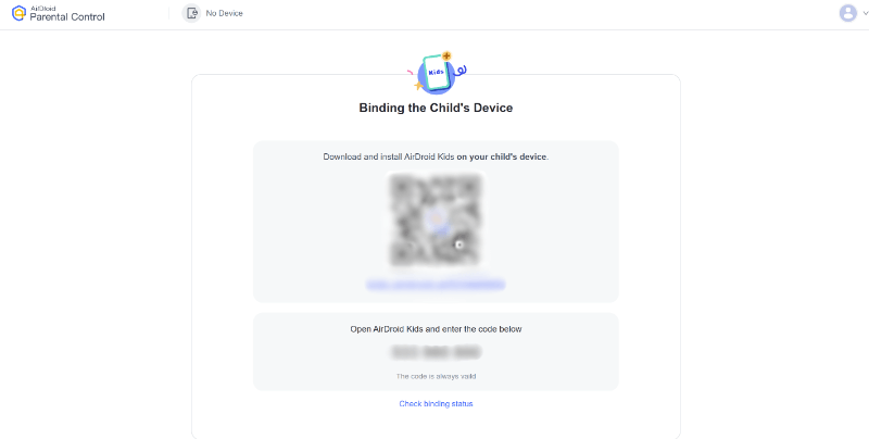 binding code
