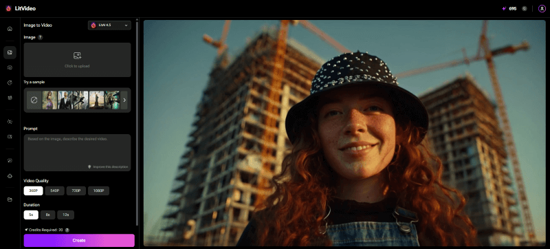 litvideo image to video