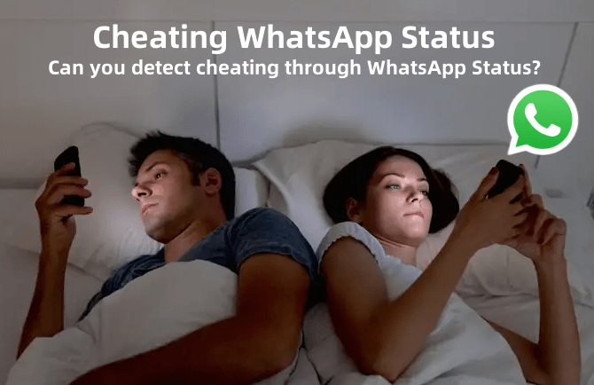 a couple is chaeting on whatsapp