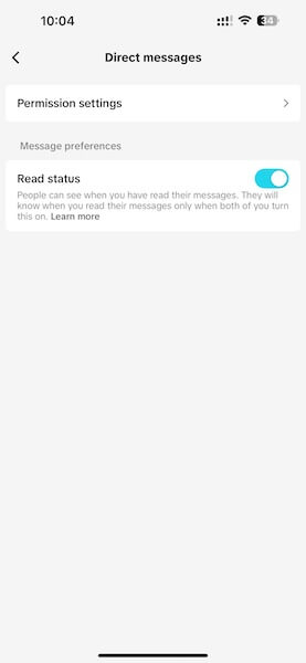 control direct messages