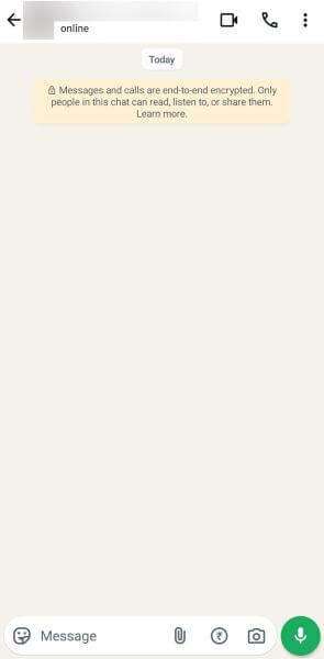 check active status of the person