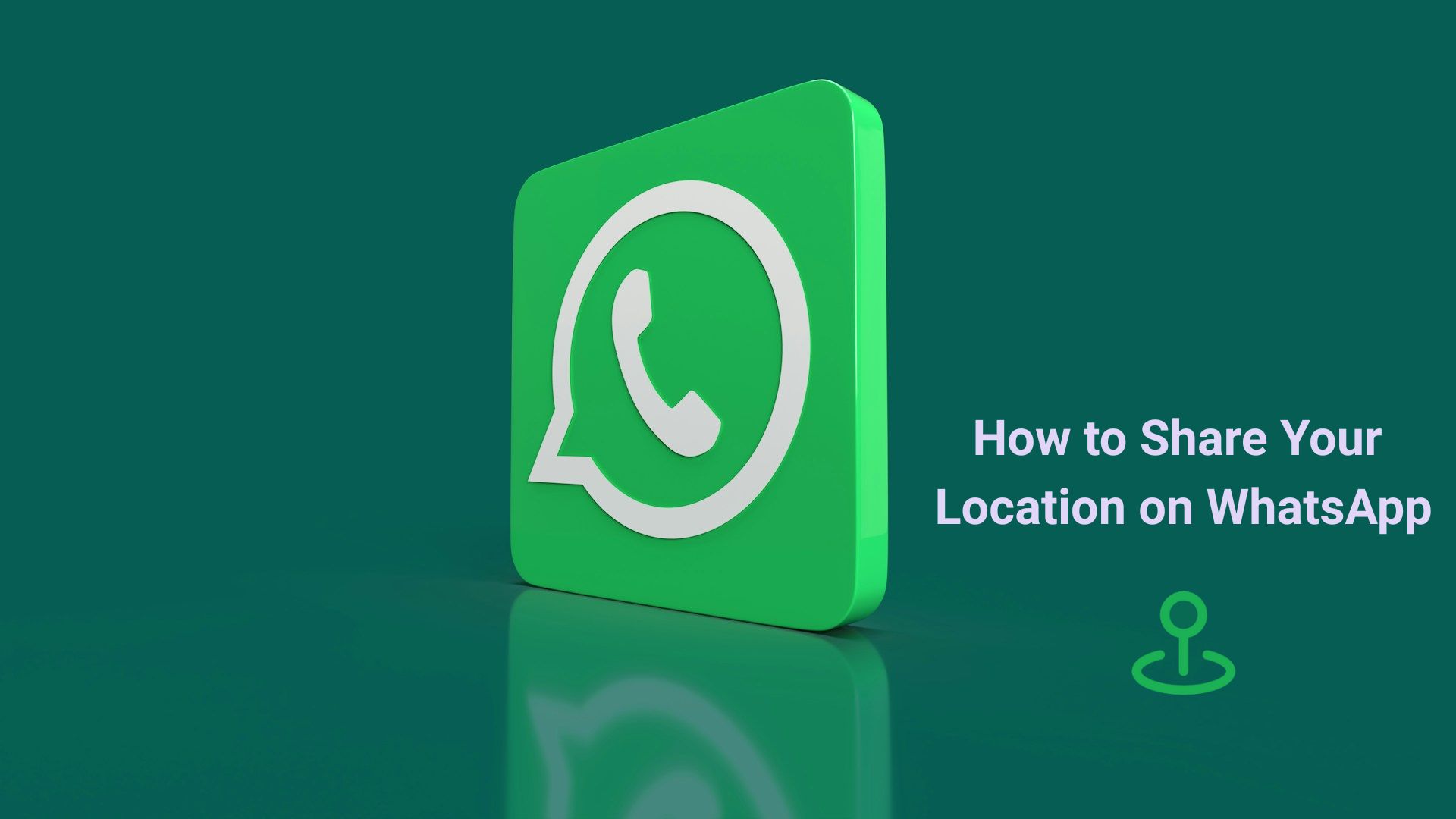 how to share location on whatsapp