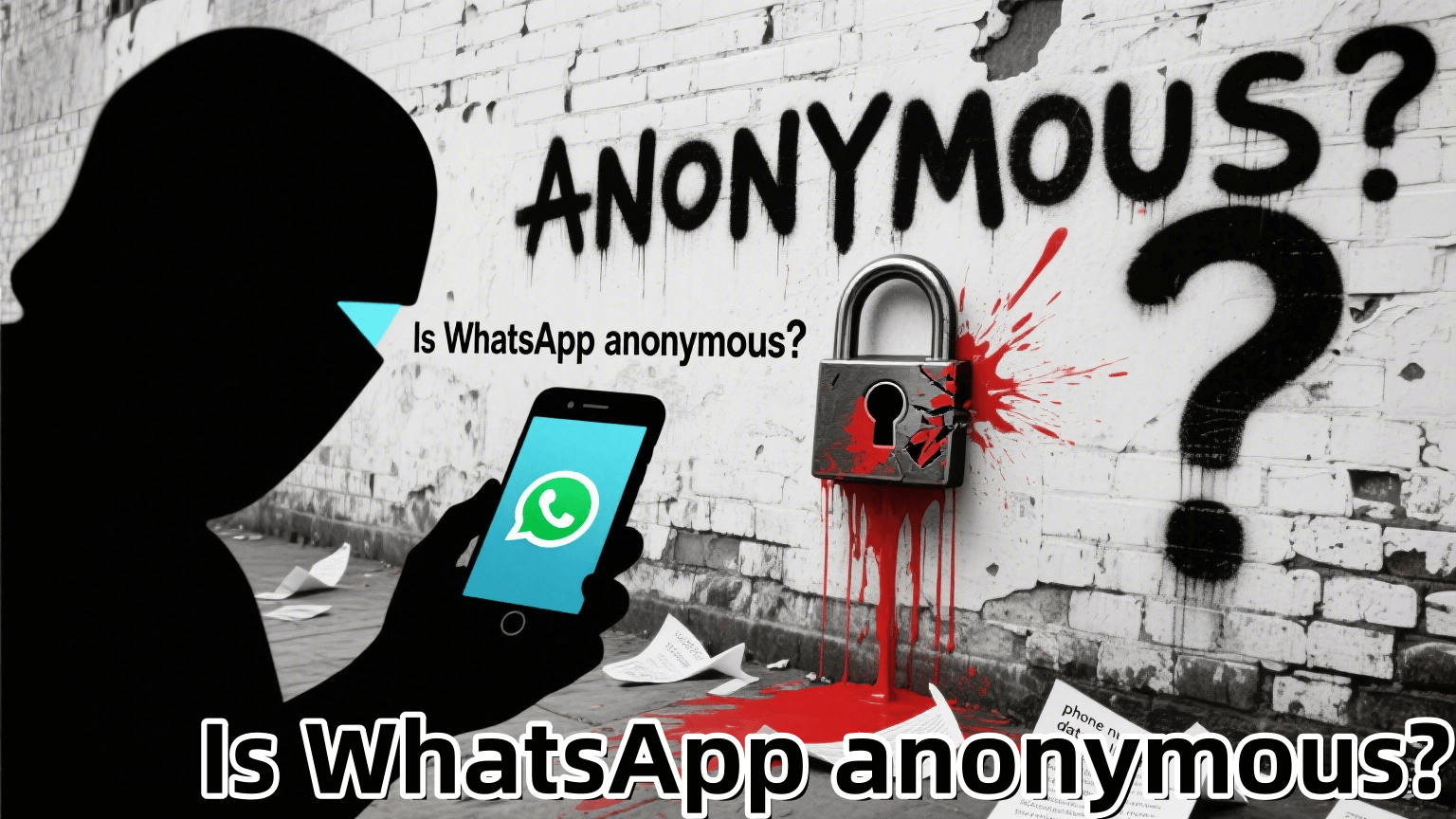 is WhatsApp anonymous