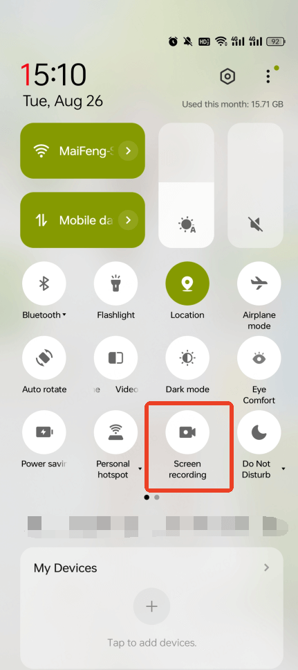 how to record WhatsApp video call on android