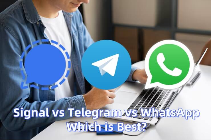 Signal vs Telegram vs WhatsApp which is best