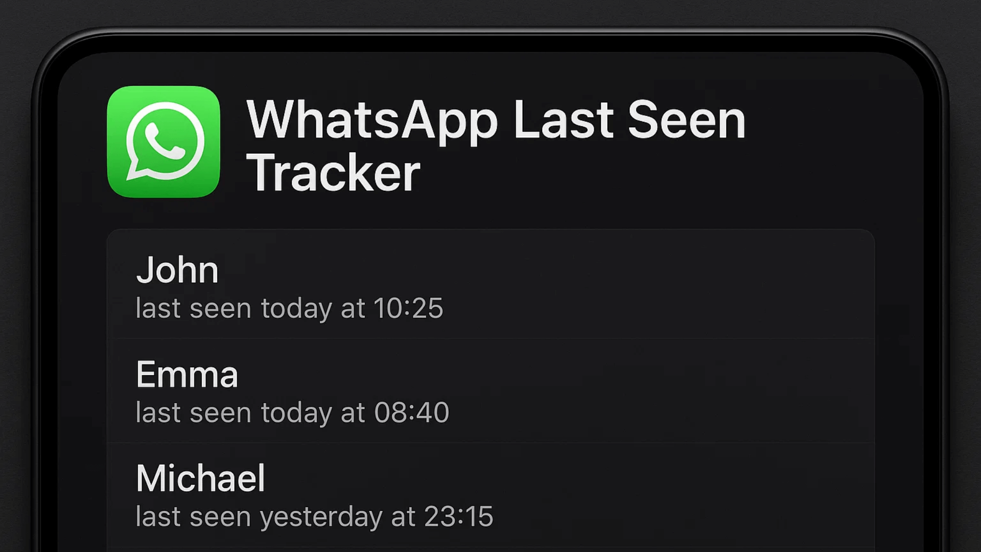 whatsapp last seen tracker