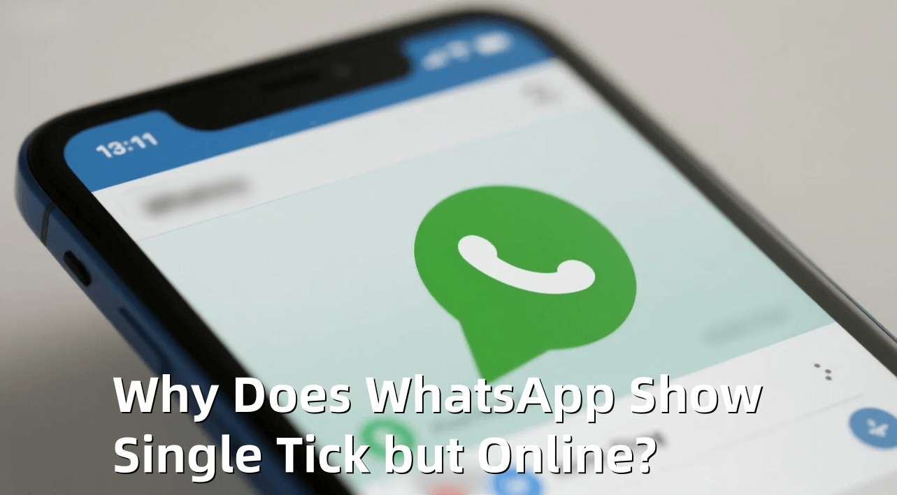 WhatsApp Single Tick for a Long Time: Why Your Message Stays Stuck