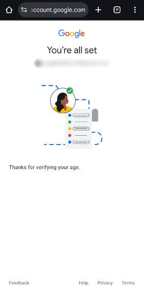 age verification complete