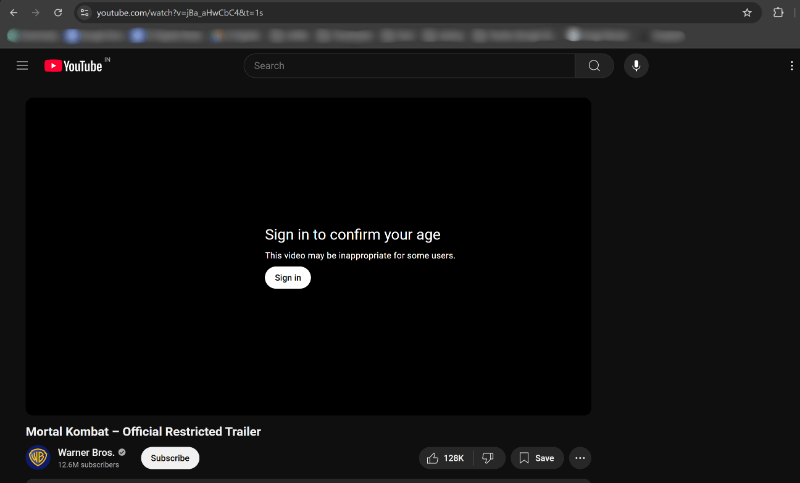 copy the video link