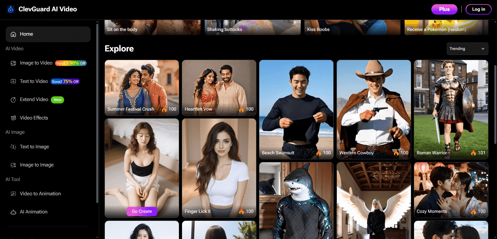 create ai video clevguard