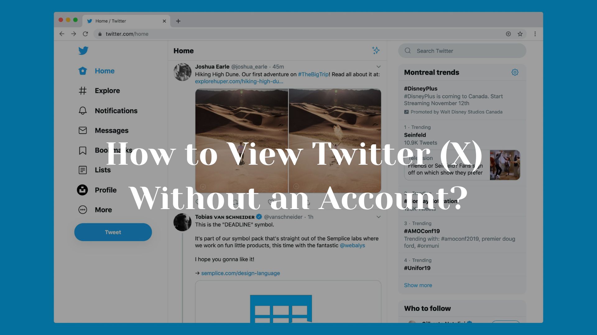 how to view twitter without an account