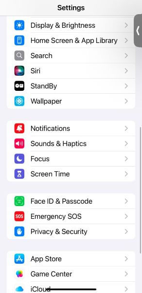 access screen time settings on
    iphone