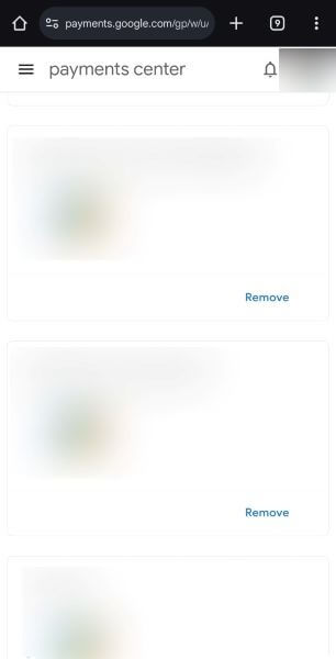 remove the outdated payment option
